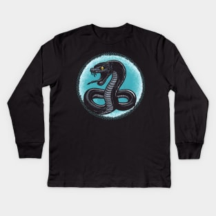 Black Mamba Kids Long Sleeve T-Shirt